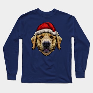 Labrador Christmas Dog Long Sleeve T-Shirt